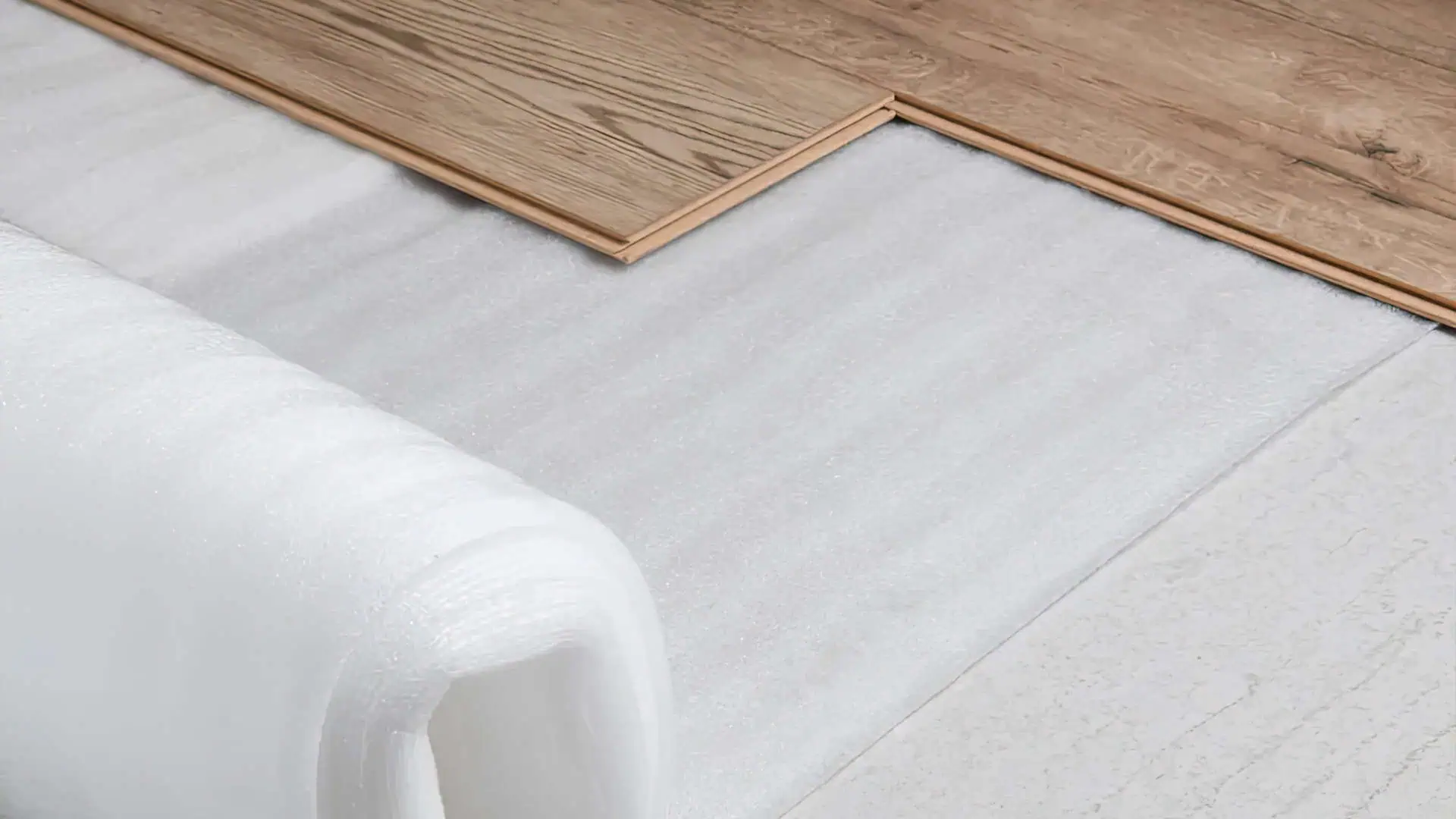 How to lay laminate underlay