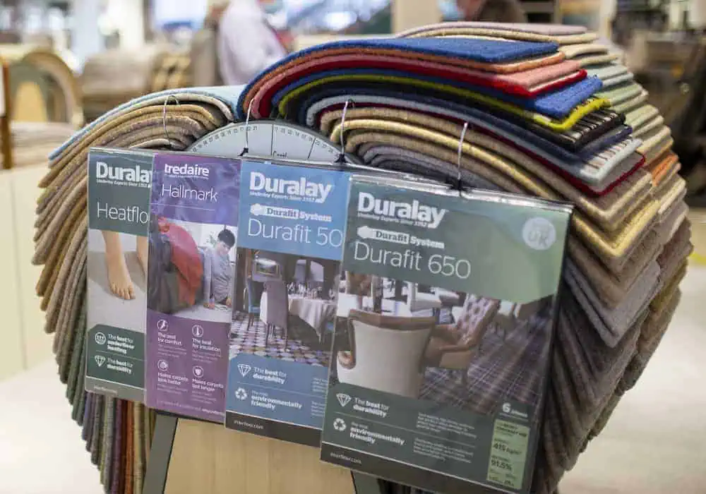 Duralay carpet underlay