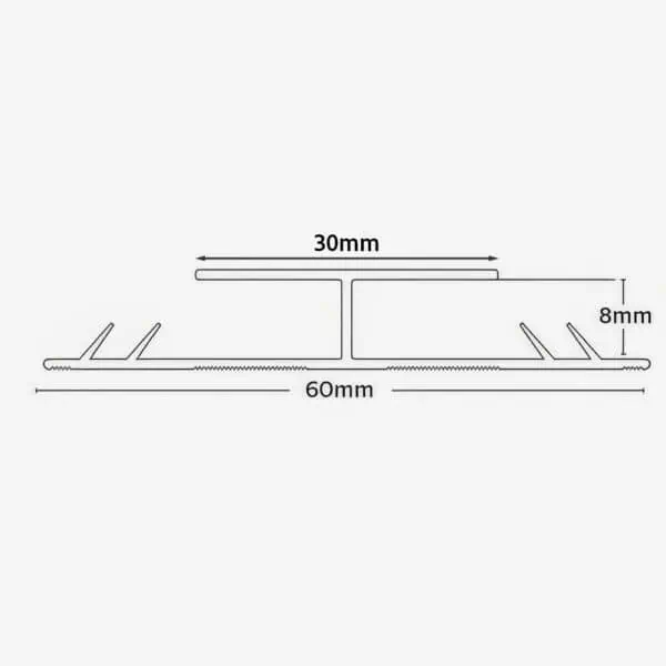 Gripperrods dual edge door bar dimensions