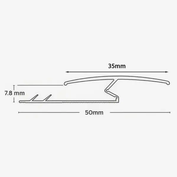 Gripperrods zig zag edge door bar dimensions