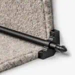 Homepride Stair Carpet Runner Rod in Black